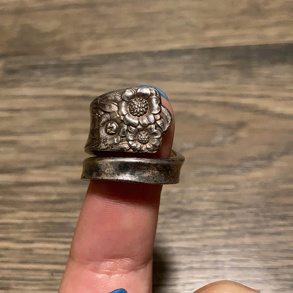 Vintage Sterling Wrap Ring